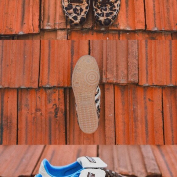 New Adidas x Wales Bonner Samba Pony Leopard Print Women's Sneaker - Picture 4 of 4